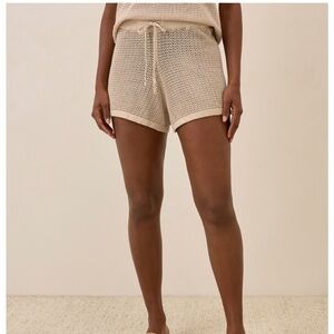 Pact Shorts- Beachside Crochet Knit Short